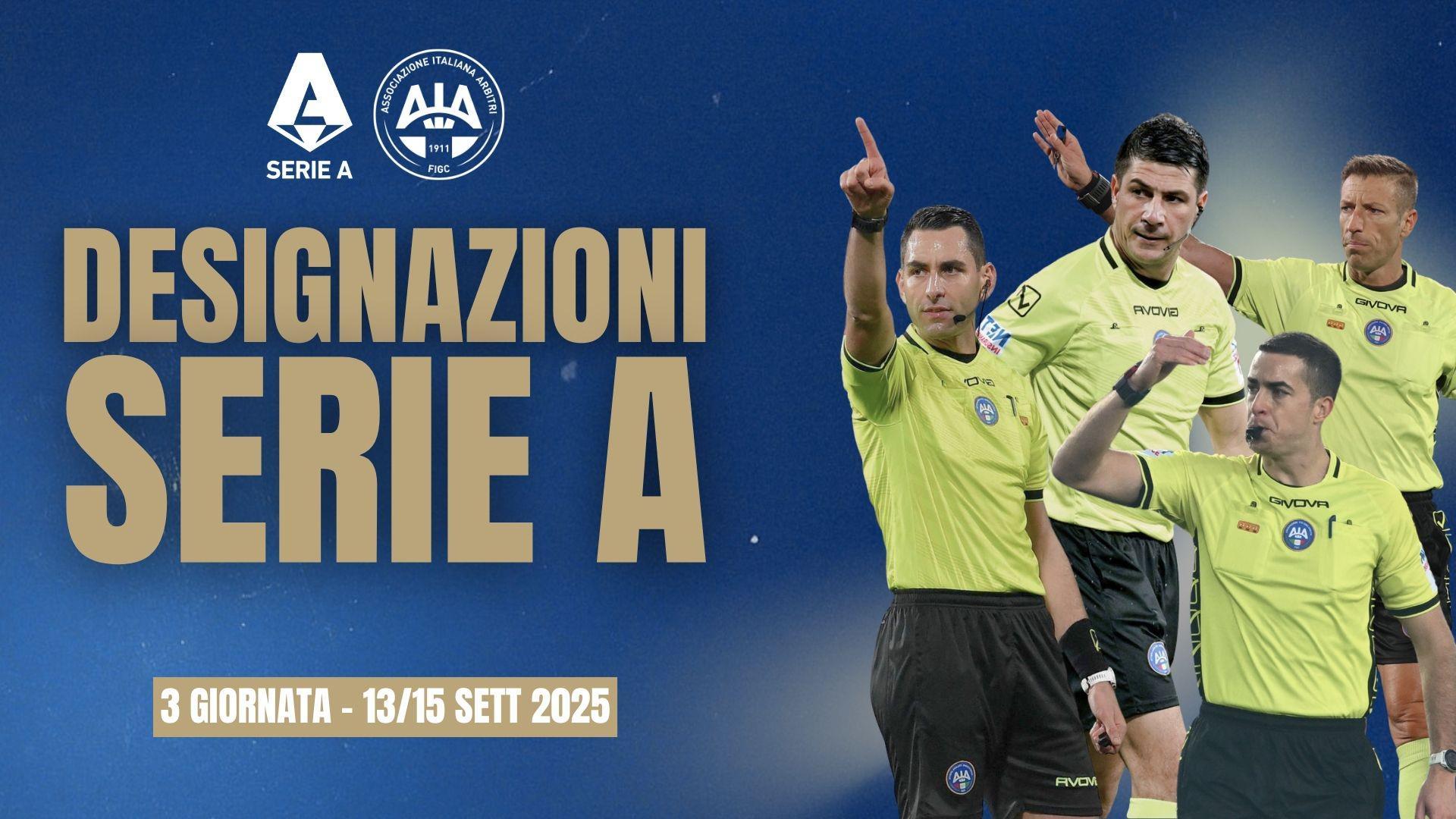 乐鱼在线-意甲第3轮裁判安排:安德烈亚-科隆博执法尤文vs国米